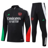Mens  Half-pull Arsenal Black Training suit-  2425
