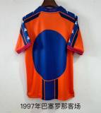 Retro Barcelona away  Jersey Mens 1997