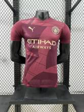 Player version  Mens Manchester City away soccer jersey 2024/25