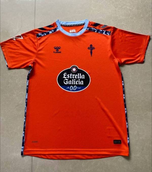 Mens Celta third away Soccer Jersey red 2425