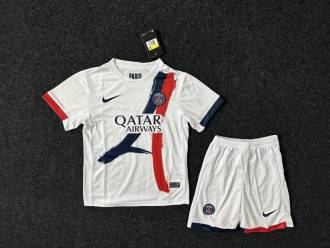 Kids PSG   away jersey  white  2425