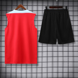 Mens Barcelona  Vest short training red 2425
