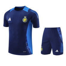 Mens  Al-Nassr  short training Jersey blue 2425