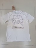 Mens Barcelona Mar 304 Special Edition White soccer  jersey 2425