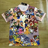 Mens Japan Digimon Soccer Jersey  2425