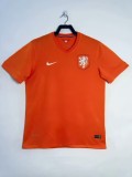 Retro Netherlands home Jersey Mens 2014