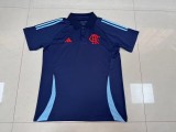 Mens  Flamengo  Goalkeeper Cyan POLO Jersey2425