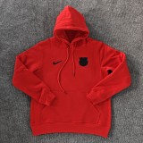Mens Barcelona  Hoodie red  Color Label Jersey 2425
