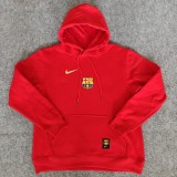 Mens Barcelona Home Hoodie red Jersey 2425
