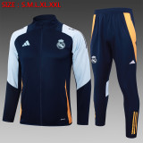 Mens Long pull Real Madrid blue (light blue color) 2425 A788#