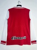 Retro Arsenal home Jersey Mens red Long sleeve 9697