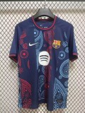 Mens Barcelona Special Edition soccer  jersey sapphire 2425