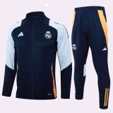 Mens Long pull Real Madrid blue (light blue color) 2425 A788#
