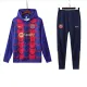 Mens Barcelona Hoodie Kit Light Red Jersey 2425