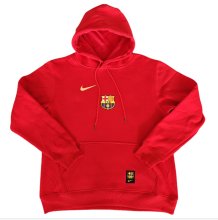 Mens Barcelona Home Hoodie red Jersey 2425