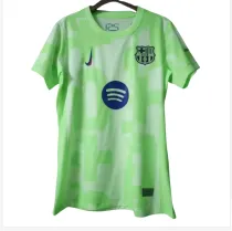 Women Barcelona third away soccer wear jersey 2425