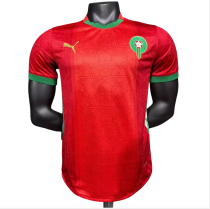 Player version Mens Morocco home Jersey 2425