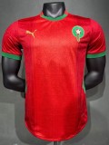 Player version Mens Morocco home Jersey 2425