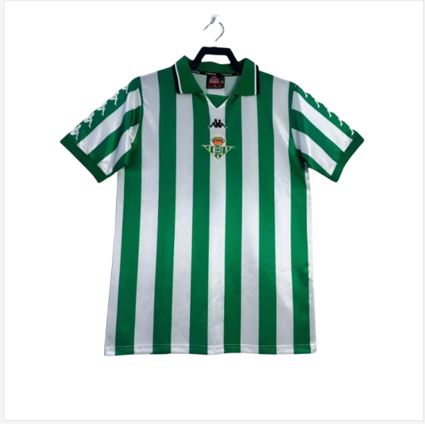 RETRO Mens Real Betis home  Jersey 9900