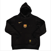 Mens Barcelona Home Hoodie black Jersey 2425