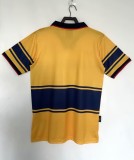 Retro Arsenal Away Jersey Mens yellow  9799