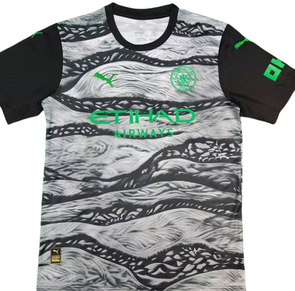 Mens Manchester City Black Grey Concept Edition Fans Version 2526