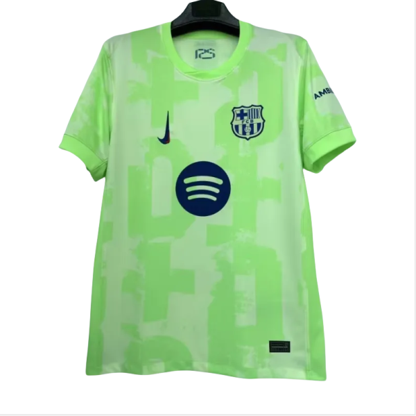 Mens Barcelona third away soccer wear jersey-1 2425