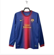 Retro  Barcelona long Jersey Mens 2012/13