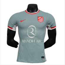 Player version Mens Atletico Madrid  away jersey soccer  2425