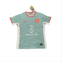 Mens Atletico Madrid  away custom jersey soccer  2425