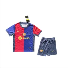 Kids Barcelona  home  soccer jerseys  2425