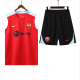 Mens Barcelona  Vest short training red 2425