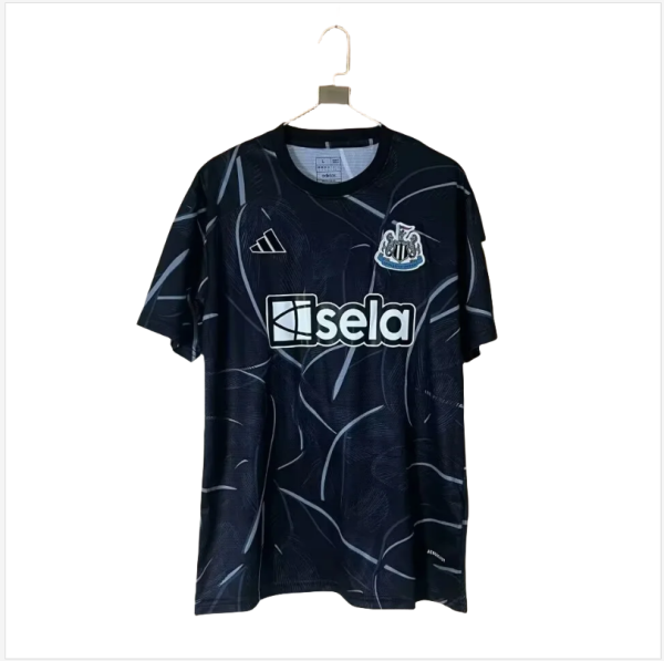 Mens Newcastle black Jersey Fans 2425