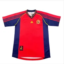 Retro  Spain home Jersey Mens  9899