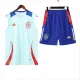 Mens Spain vest  short training soccer jerseys  2425