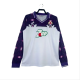 Retro Mens Jersey  Fiorentina Away long sleeve 9293