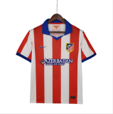 Retro  Atletico Madrid   Home Jersey Mens 2014-2015