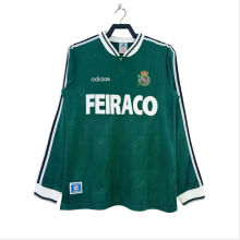 Men‘s retro Deportivo La Coruna   away Jersey long sleeve1999-2000