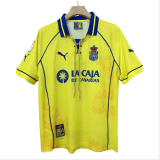 RETRO Mens Las Palmas home soccer jersey 9798
