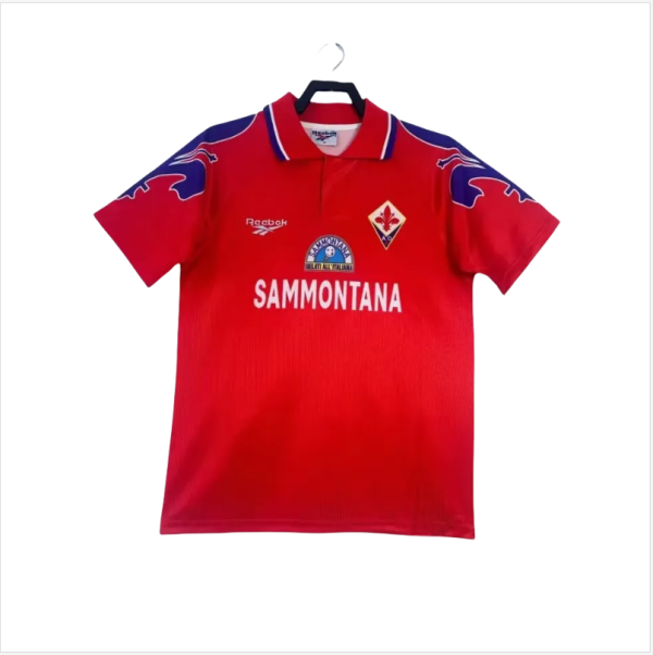 Retro Fiorentina Third away Jersey Mens 9596