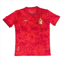 Mens  Spain red Football Jersey  red 2425