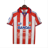 Retro  Atletico Madrid   Home Jersey Mens1996/1997