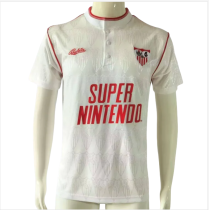 RETRO Men  Sevilla  home soccer Jerseys  9192