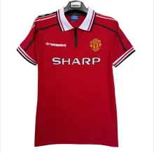 Retro Manchester United red Jersey   9899