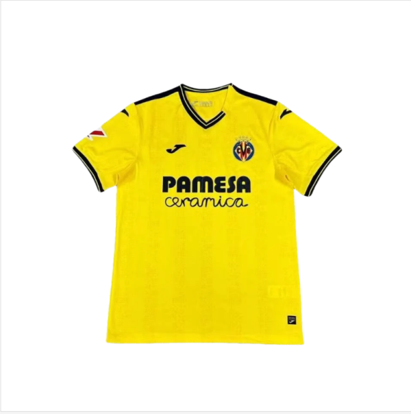 Mens Villarreal home soccer jersey 2425