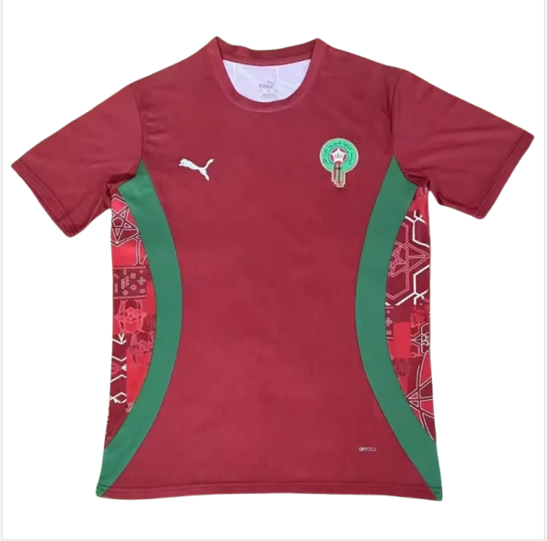 Men‘s Morocco Red training suit Jersey 2425