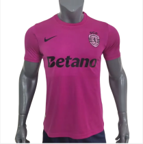 Mens  Sporting Lisbon training suit red Jersey 2425