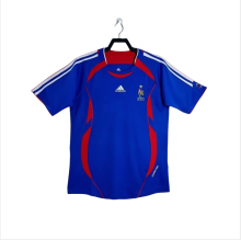 Retro  France Home Jersey Mens 2006