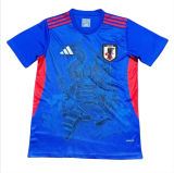 Mens Japan Warrior Dragon Edition Blue  Soccer Jersey  2425