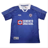 Retro Mens Cruz Azul home Jersey 2002